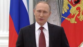 Путин, Русия, пожарна бригада