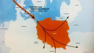 Русия, Полша, газопровод, норвежки газ