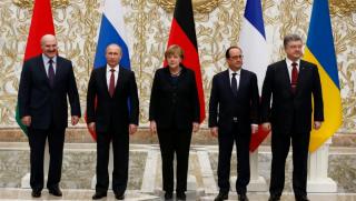 Париж, Берлин, завръщане, Мински споразумения, избори, Украйна