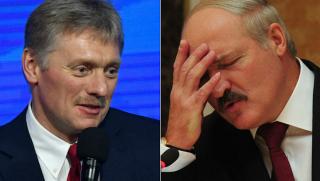 Песков, Лукашенко ,извиване на ръце, Беларус
