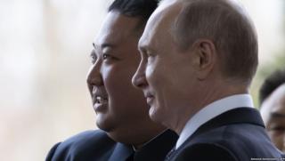 France 24, среща, Путин, Ким, контраст, Ханой