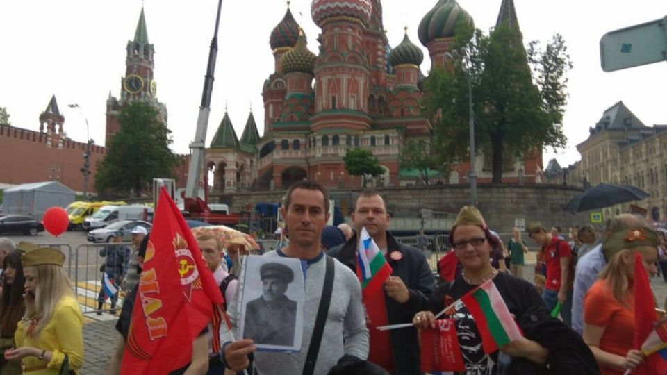 Българи, Безсмъртния полк, 9 май, Москва
