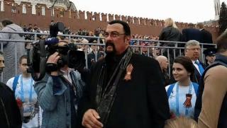 Стивън Сегал, парада на Победата, Червения площад