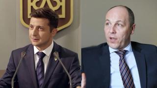 Парубий, Зеленски, горящите гуми, Майдана