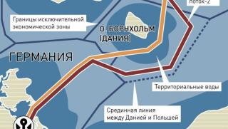 Газпром, решение, Дания, Северен поток-2