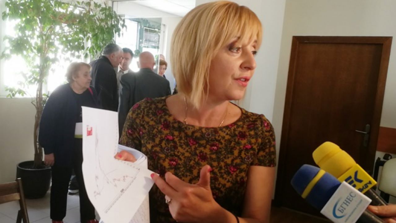 Мая Манолова ще даде брифинг във връзка с резултатите от изборите