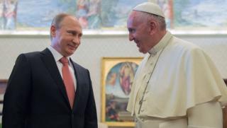 Кремъл, среща, папата, Путин