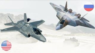 Технологии, Су-57, F-35, попада, под мушка