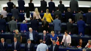 Депутати, обърнаха гръб, Европарламента