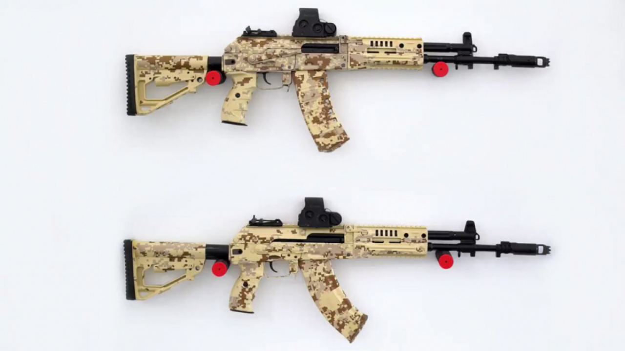 Автоматът АК-12 е напълно проектиран с използването на цифрови технологии