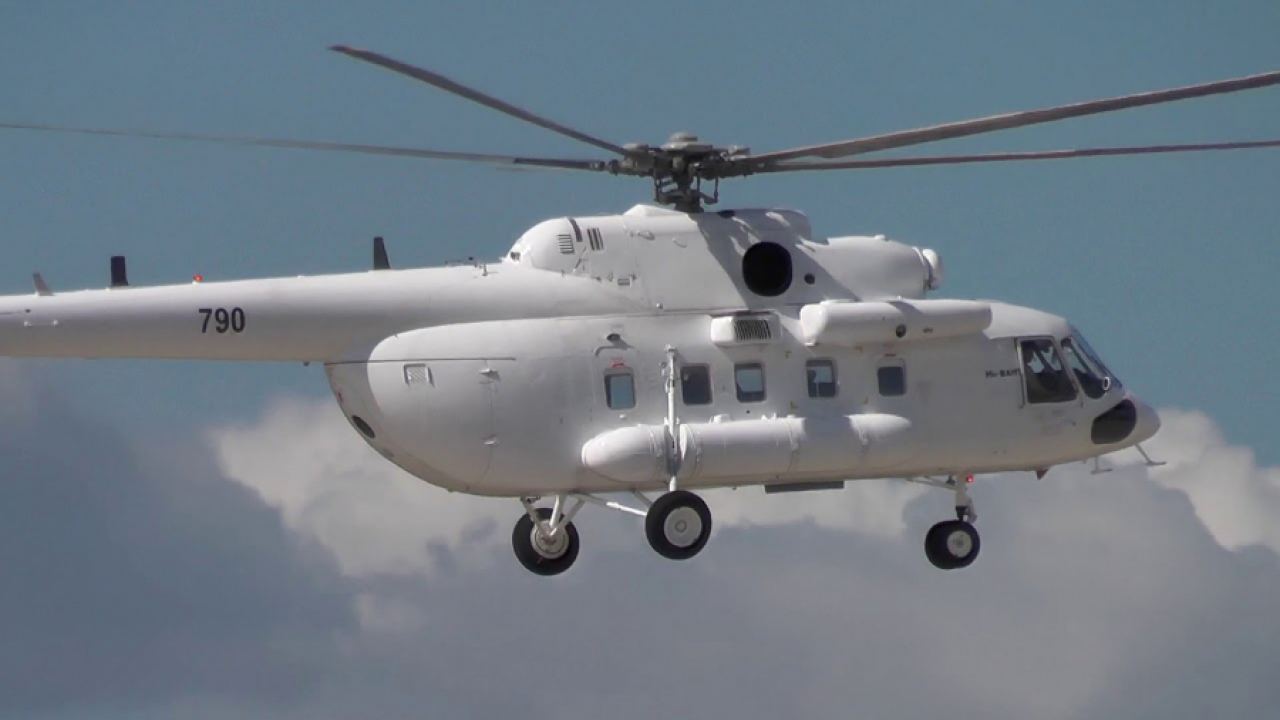 Авиационният завод в Улан Уде предаде партида хеликоптери Ми-8АМТ на Държавната транспортна лизингова компания