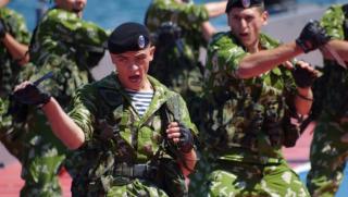 Украински морски пехотинци, бунт, Донбас