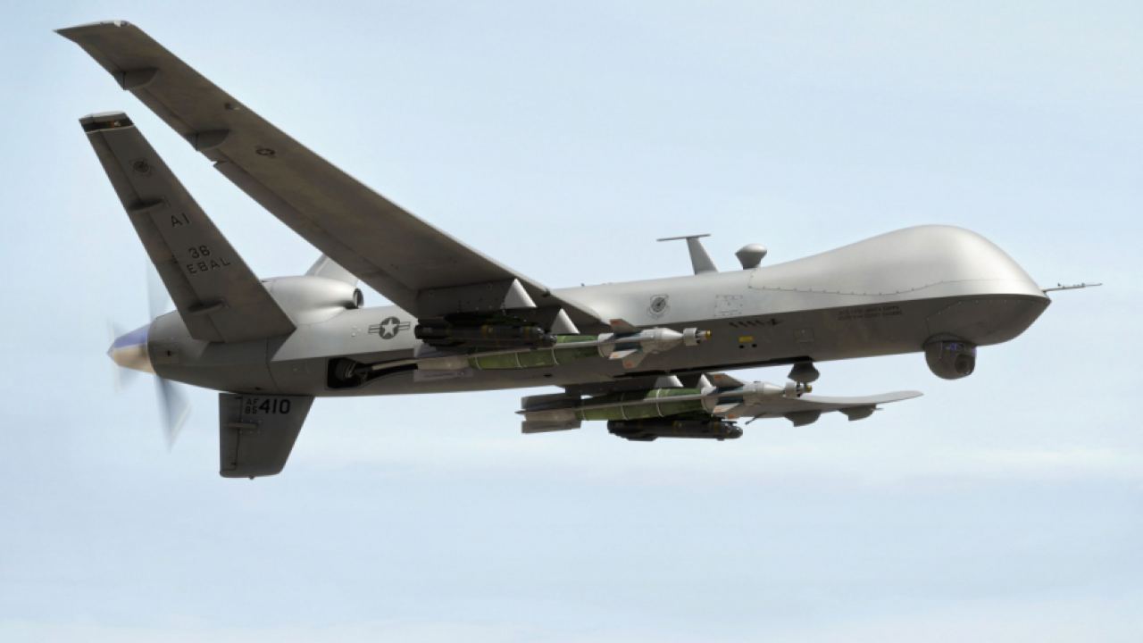 Ударният безпилотен апарат на САЩ MQ-9 “Жътвар” е свален от неизвестна ракета в Йемен