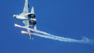 Су-30СМ, изстрелвания, ракети „въздух-въздух“, Крим