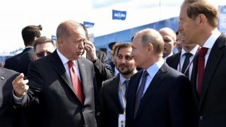 Ердоган, два стола