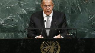 Сергей Лавров, Антъни Бленкен, ООН