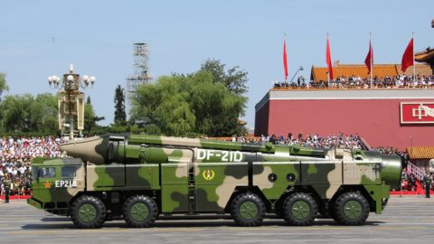 Китай за първи път показа “убиеца на самолетоносачи”