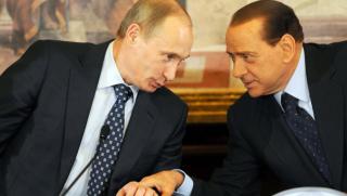 Путин, среща, Берлускони, Сочи
