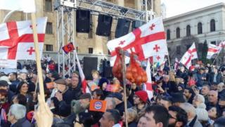 Демагогия, евроатлантически амбиции, Грузия