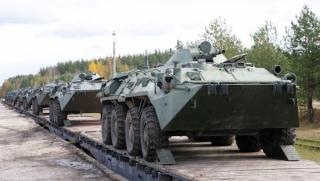 БТР-80, полигон Мулино