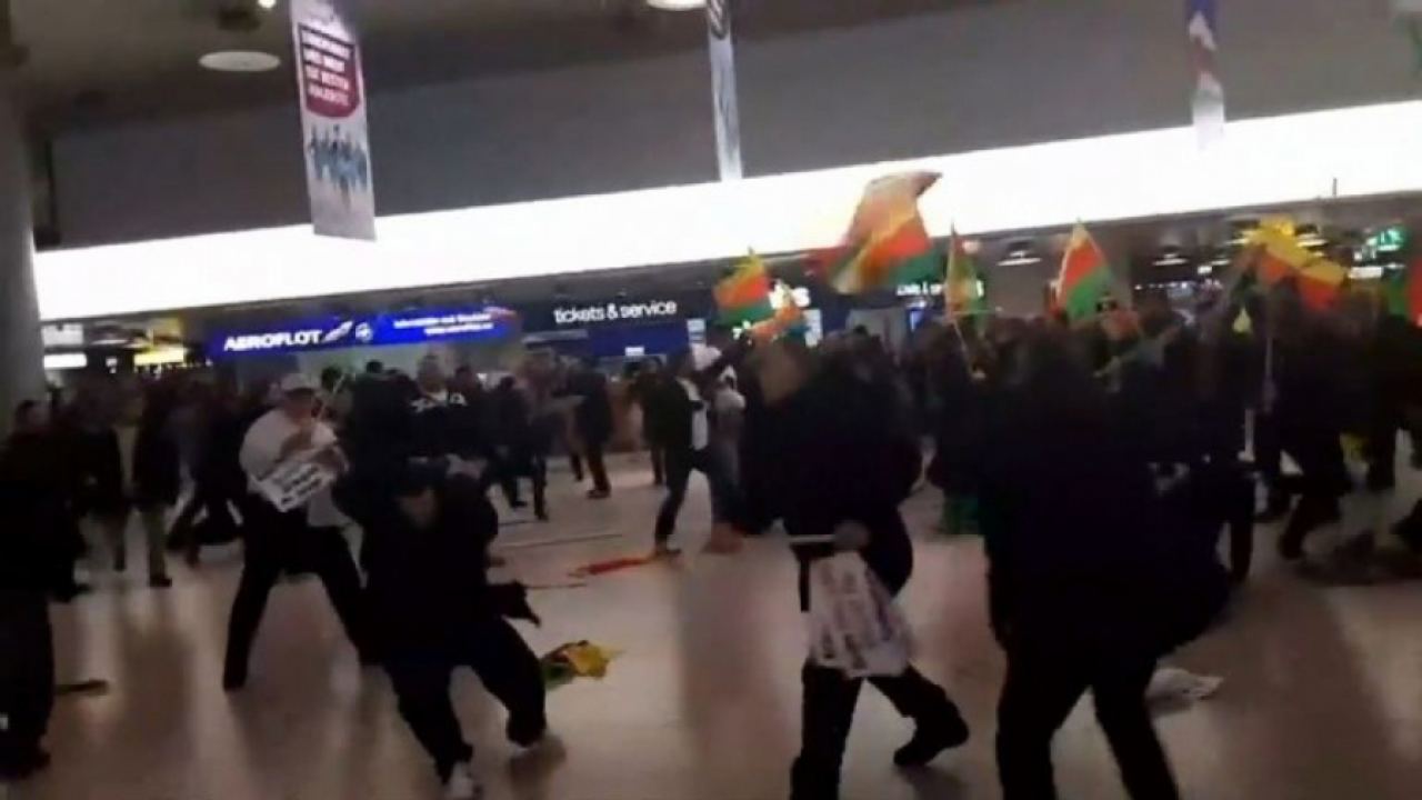 Кюрди и турци се сбиха в Белгия
