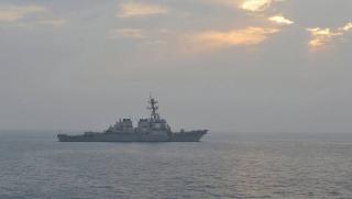 Черноморски флот, съпроводи, Черно море, американски разрушител