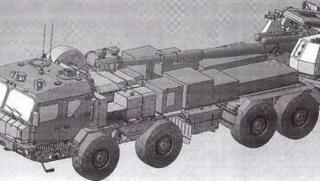 Русия, самоходно оръдие 2С43 “Малва”