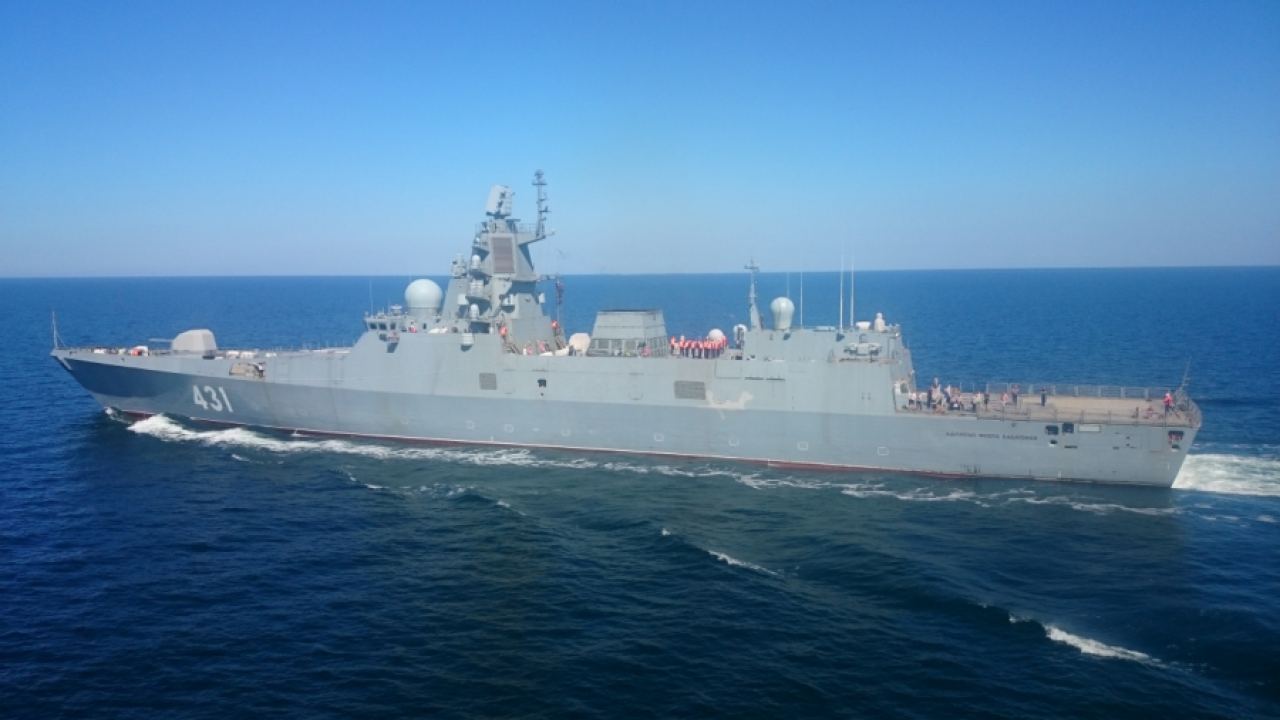 Фрегатата “Адмирал Касатонов” пристъпи към държавни изпитания