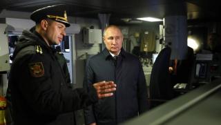 Путин, корветата Гремящий, оборудвана, хиперзвукови ракети Циркон