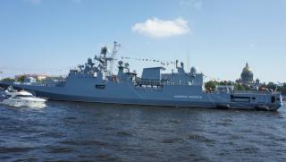 Адмирал Макаров, учения, Средиземно море