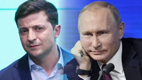Първата и последна среща на Путин със Зеленски