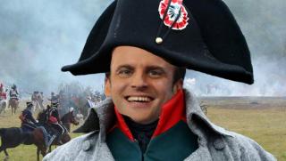 Gazeta Wyborcza, Емануел Макрон, сравнява, Наполеон