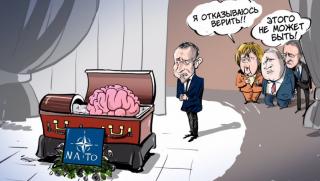Френски медии, бавна смърт, НАТО