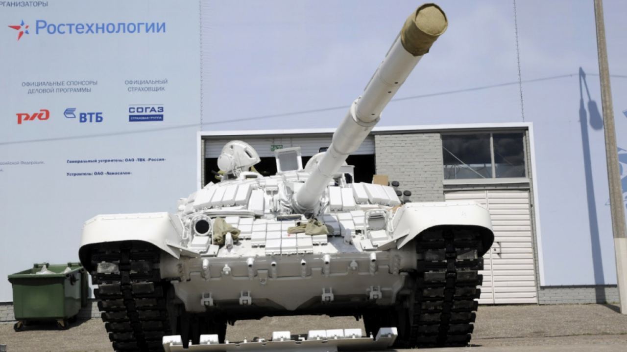 “Белият Орел” в полет: снимка на Т-72Б1МС от новата партида се появи в мрежата