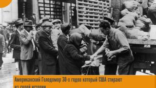 Американци, умират, глад, Великата депресия, 1929 - 1933 година