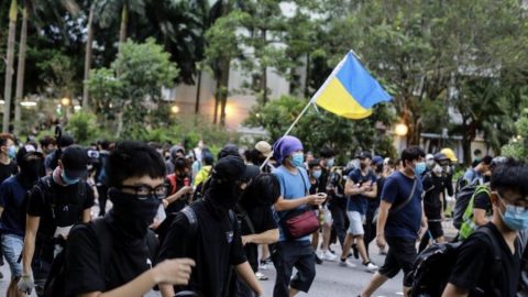 Хонконг - симптоми на голяма игра! Украински ултрарадикали на хонконгските барикади