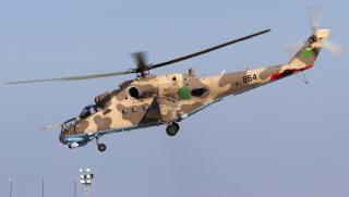 Ми-35, артилерия, разбиват, бойците, Либия, Хафтар