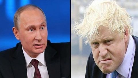 С нападките си срещу Русия Джонсън се готви за запознанство с Путин