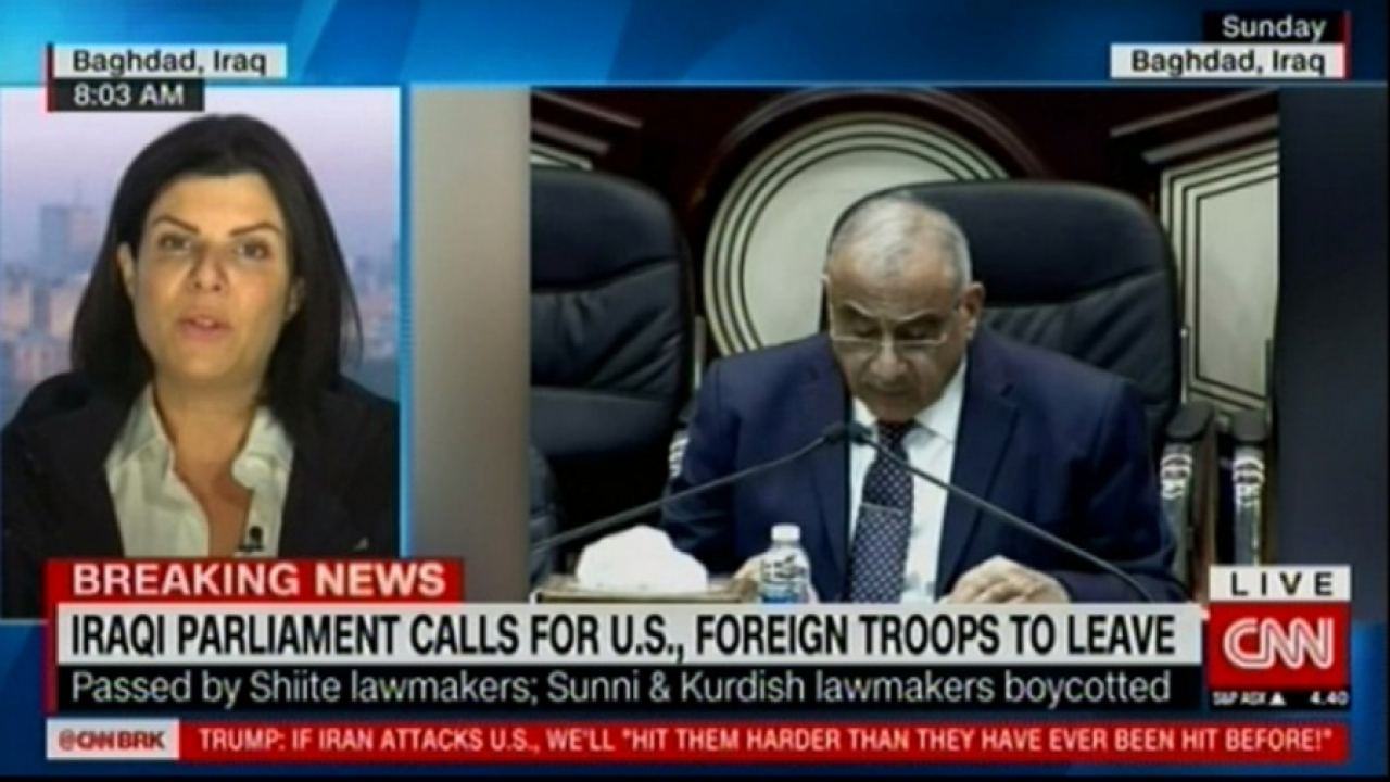 CNN: Ирак е на път да изгони американските войски, за да не стане арена за война на САЩ с Иран