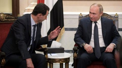 Путин даде съвет на Асад да покани Тръмп в Сирия