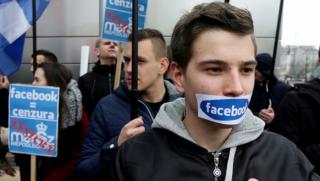 Фейсбук, политическата цензура