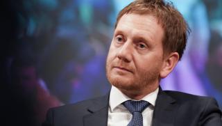 Майкъл Кречмер, Премиер, Саксония, премахване, санкции, Русия