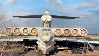 Екраноплан, Боен самолет, Каспийско чудовище, разположен, Дербент