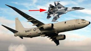 CBS News, Руският Су-35 ,турбулентност, американски разузнавач