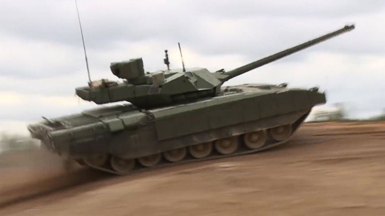 Drive: Бойните изпитания на «Армата» в Сирия повишават експортната ценност на руските танкове