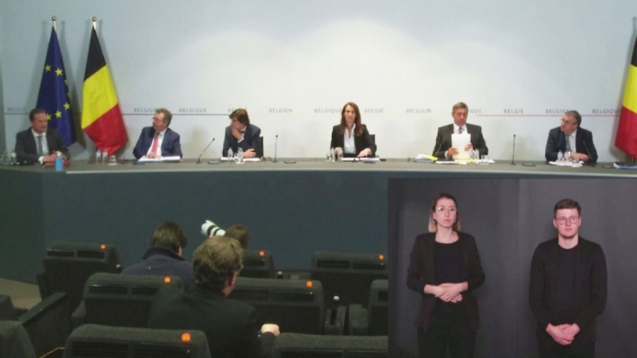 Белгия на 4 май започва постепенно прекратяване на карантината