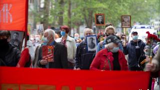 Украйна, 9 май, ветерани, поздравявани, оскърбявани