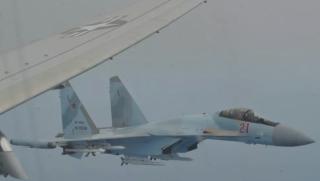 САЩ, разузнавателен самолет, Посейдон, руски изтребител, Су-35
