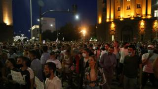 Център, София, блокиран, протестиращи