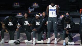 Чернокож баскетболист, НБА, отказва, коленичи, Black Lives Matter